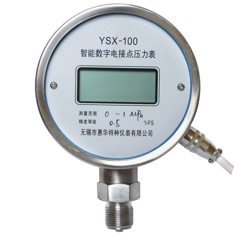 智能数字点接点压力表