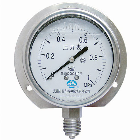 耐震不锈钢压力表 耐震不锈钢压力表