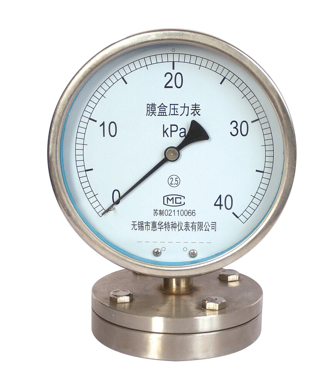 膜盒压力表 膜盒压力表