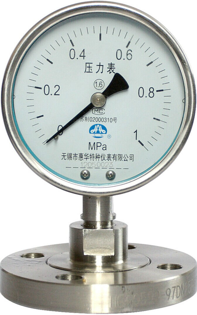 隔膜压力表 隔膜压力表