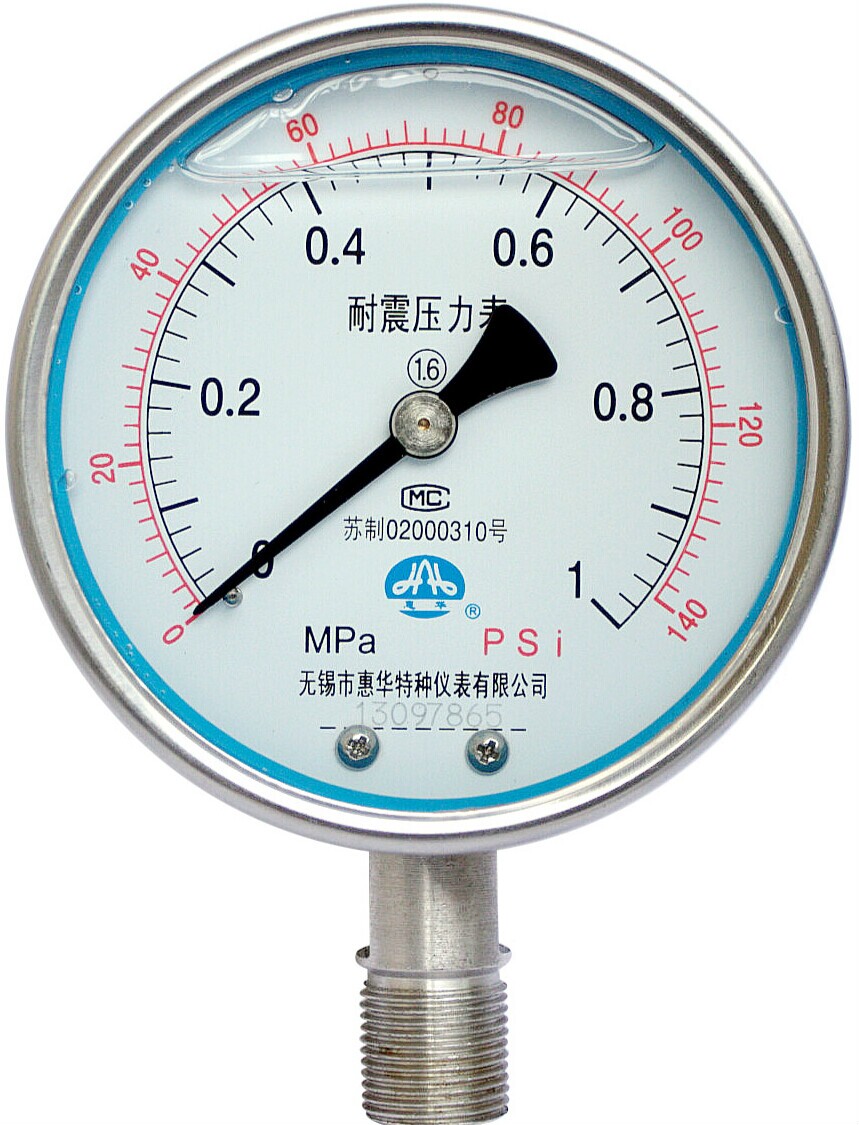 耐震不锈钢压力表 耐震不锈钢压力表